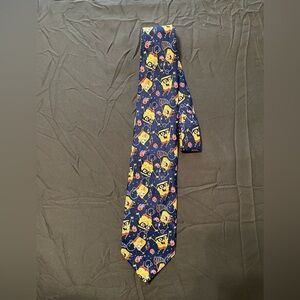Nickelodeon SpongeBob Blue and Yellow Tie‎